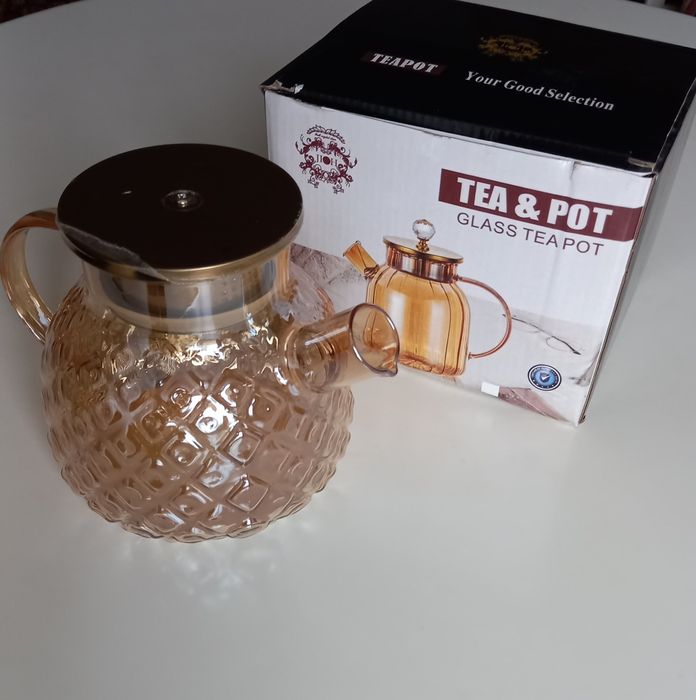 Чайник стеклянный.