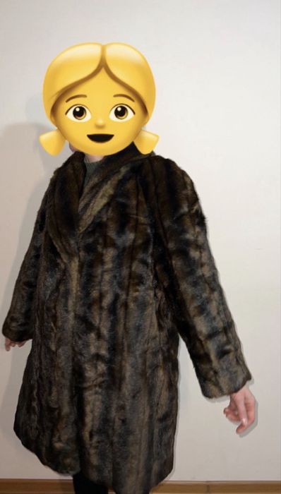 Натуральная шуба размер 46-48