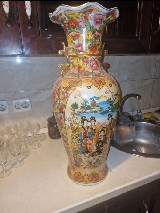 Vaza model chinezesc înălțime 61cm