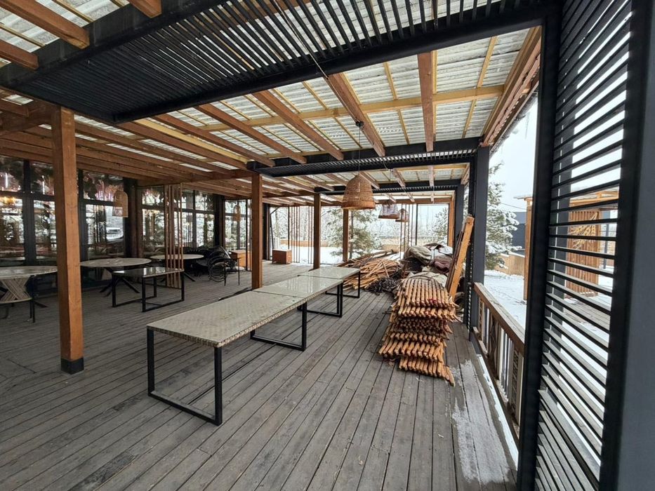 Готовый навес на заказ