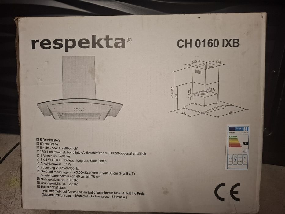 Hota de bucatarie respekta