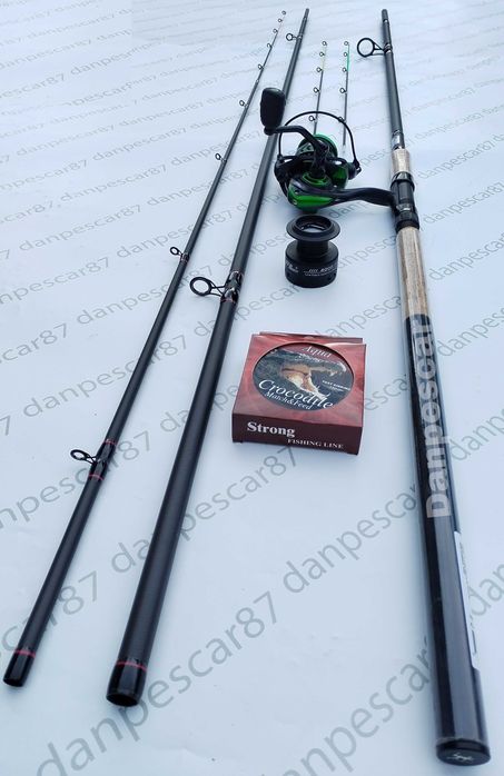 SET FEEDER Lanseta HARRIER 4,20m 210gr + Mulineta SPARKLER 4000 + fir