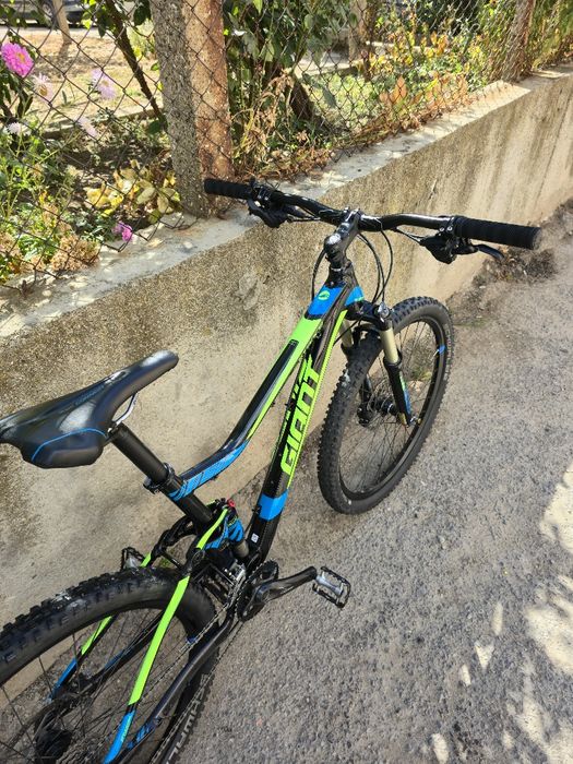 Giant Stance 27.5 M размер Като нов 2х10 XT въздушно окачване Sr Suntour мекица Немски велосипед Алуминиев