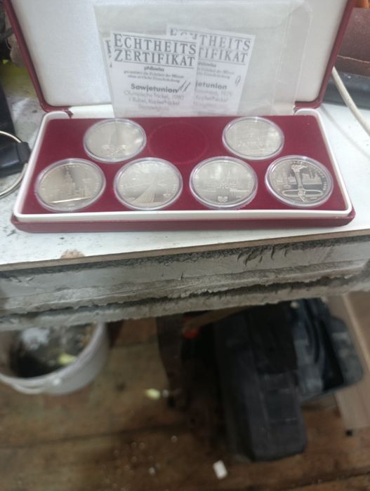 Продам монеты СССР Олимпиада