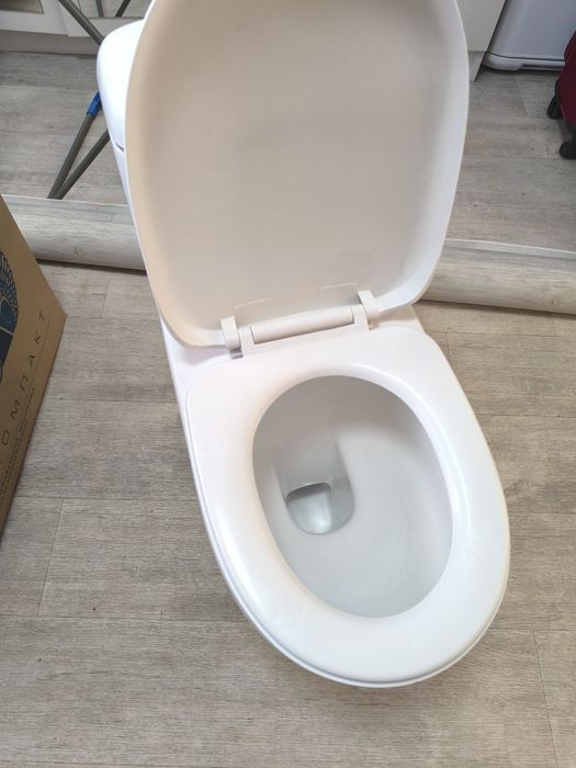 Унитаз моноблок безободковый