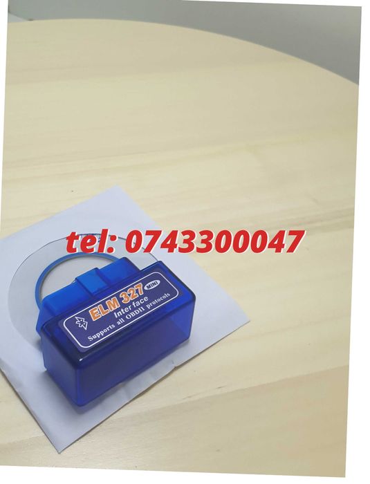 Diagnoza Multimarca Bluetooth Elm 327 Obdii Albastra