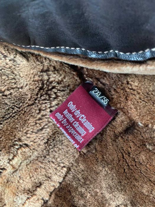 Geacă tip Aviator/Pilot piele naturală foarte moale, foarte călduroasă