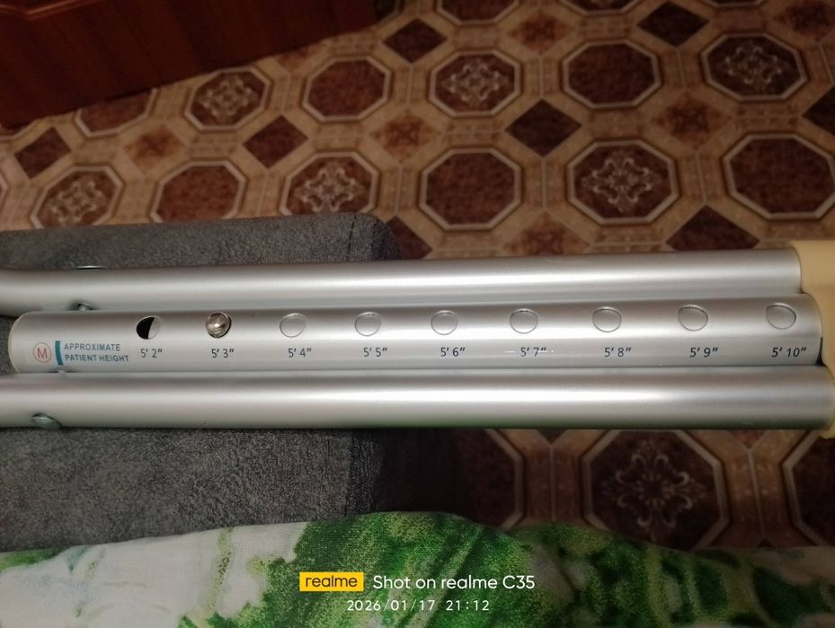 Продам костыли алюминиевые