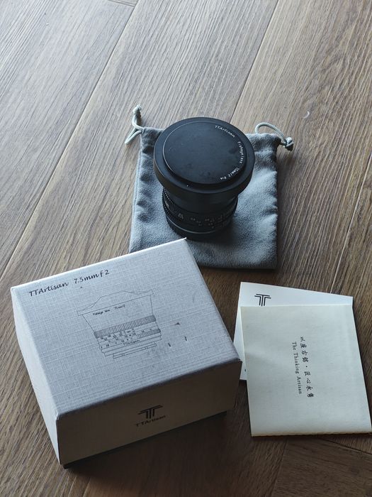 TTArtisan 7.5mm f2 - Montură xf Fujifilm