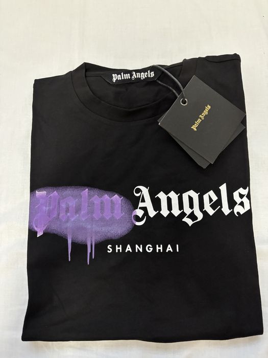 Tricou Palm Angels “Shang Hai”, marimea M, ideal pentru un cadou”