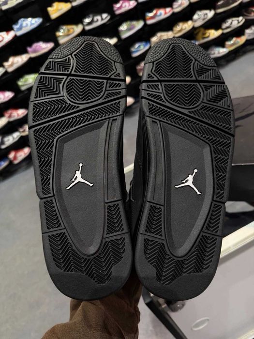 *ULTIMELE PERECHI* Nike Air Jordan 4 Black Cat - Verificare Colet