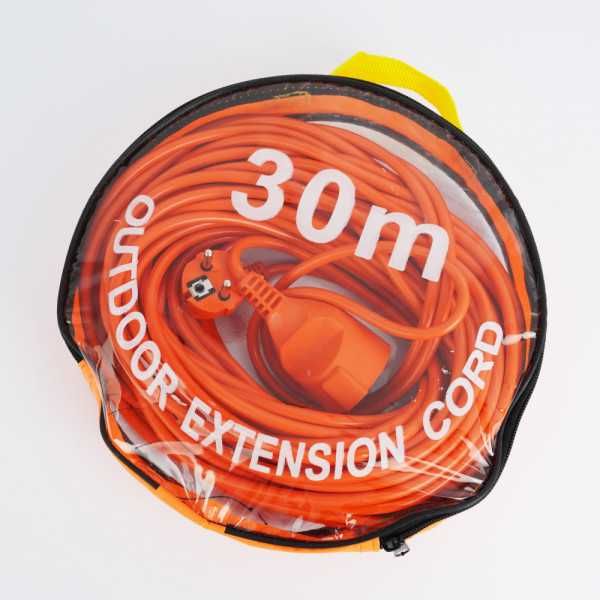 Удължител кабел за ток с щепсел и контакт тип шуко 10м,20м,30м,40м,50м