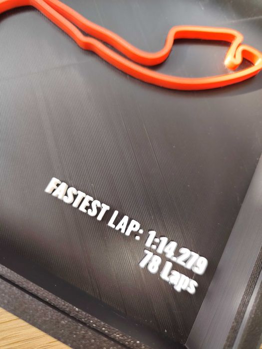 3D рамка Monaco GrandPrix – персонализиран подарък за фен на Формула 1