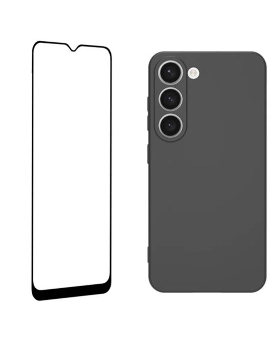 Samsung A42/A32/A34/A35/A55/A25 Pachet Husa Silicon + Folie Sticla 11D