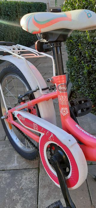Bicicleta Scirocco pentru copii Princess 18, casca si roti aj cadou