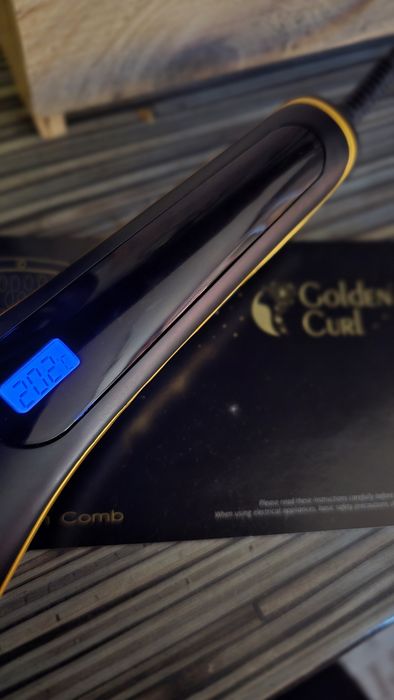 Golden Curl Четка/гребен за изправяне
