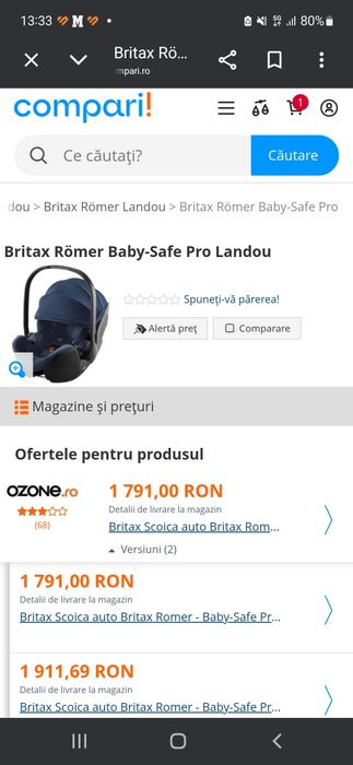 Landou Britax Römer ca nou