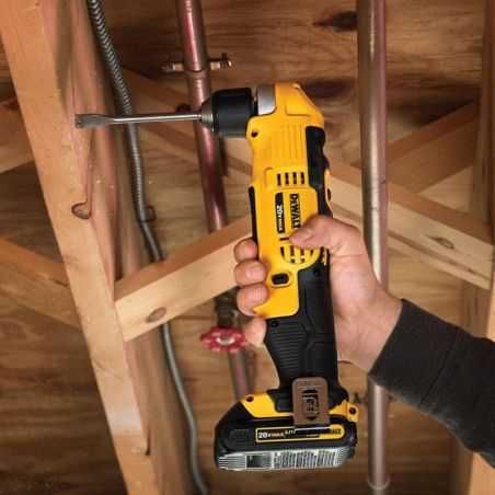 Акумулаторна ъглова бормашина DeWALT DCD740N, 18V