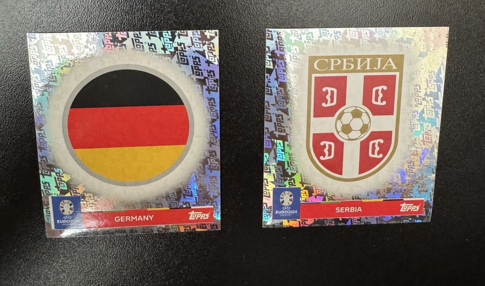 Album + Set complet Stickere Topps Euro 2024