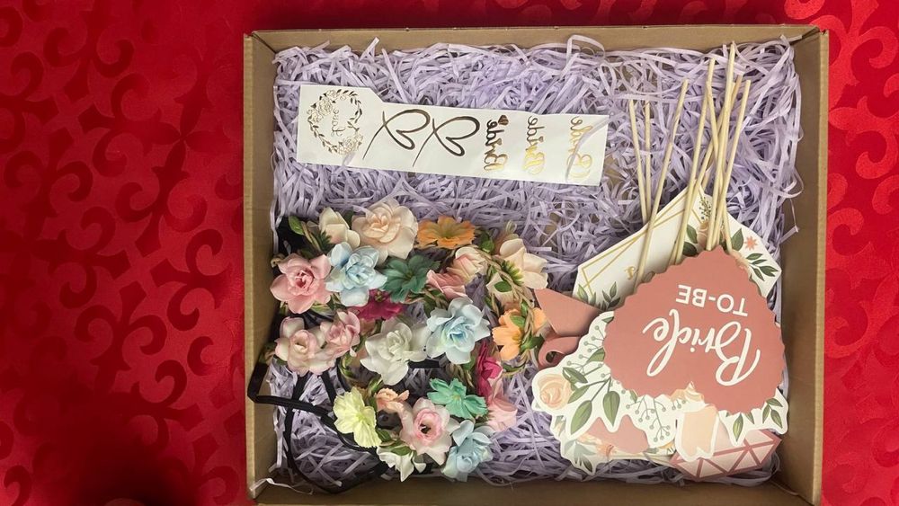 Bride box Я невеста Мен қалыңдықпын Hen party Девичник