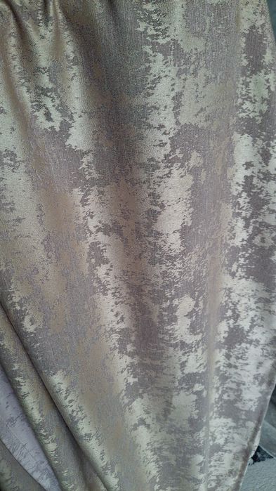 Шторы бежево-коричневые