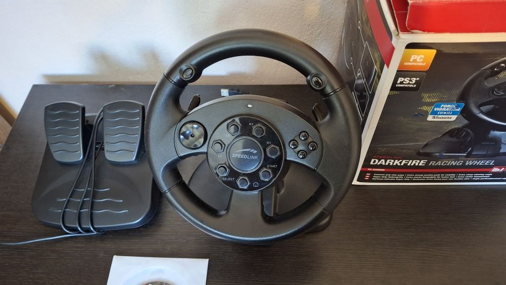 Волан SPEEDLINK DARKFIRE Racing Wheel за PC и PS3