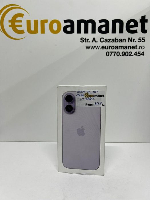 Telefon mobil Apple iPhone 17, 256GB, 5G, Lavender -I-