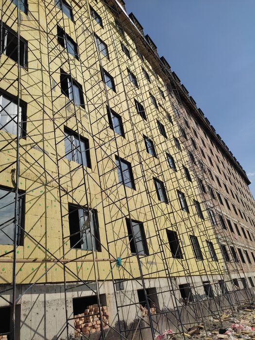 Базалт  йопштирш уйларни иссикдан совукдан фасад тарафдан утиплит клш