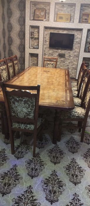 King size stol stul (10) sotiladi