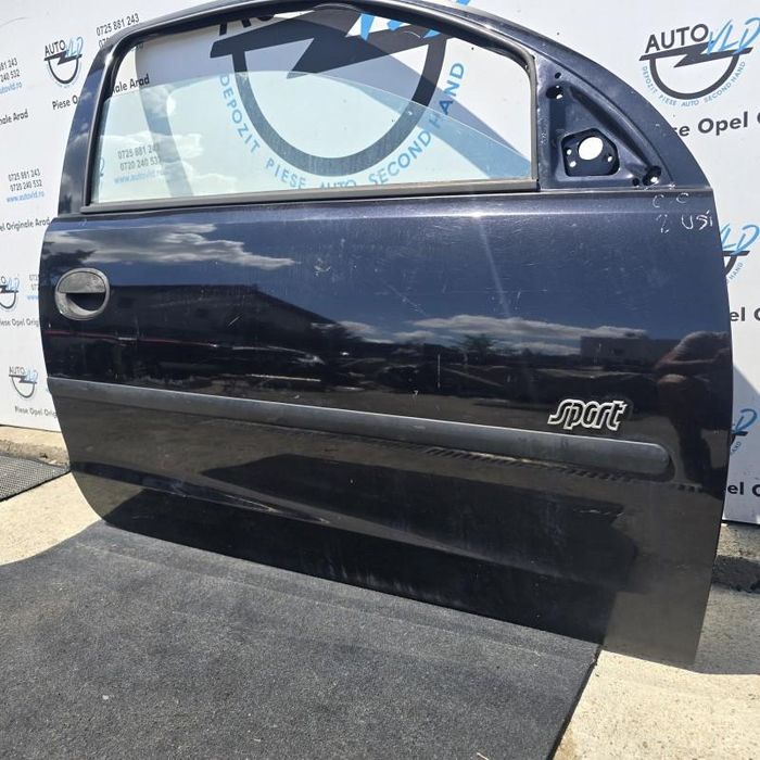 Portiera usa neagra dreapta fata Opel Corsa C