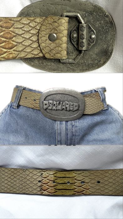 кожаный ремень DSQUARED