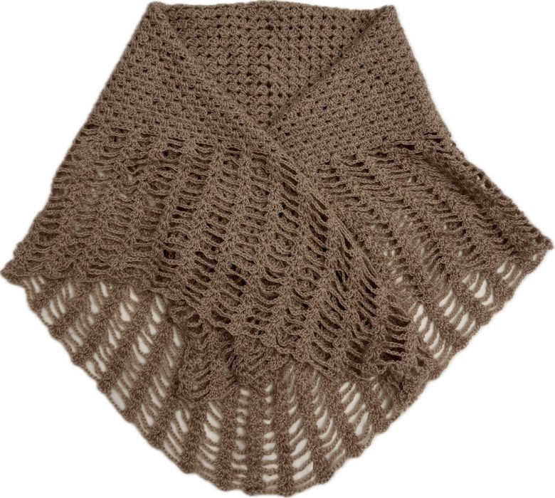 Шаль ручная работа