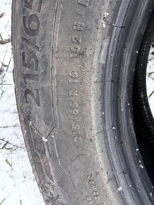 4 бр. гуми 215/65 R16 102H – DOT 3619 – добър грайфер