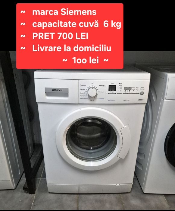 Masini de spalat rufe automate import Germania.  Wa 60665 A++ / A+++