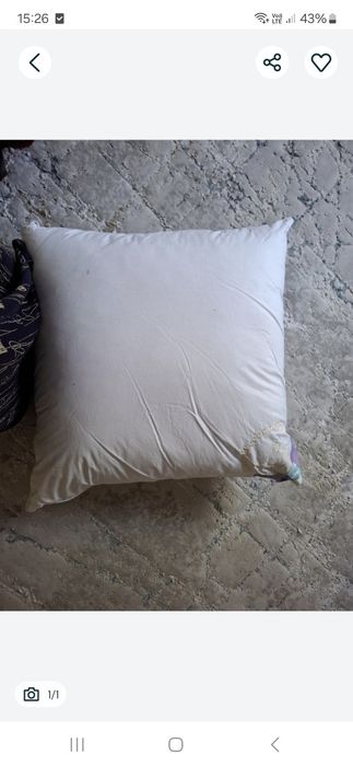 Подушки неискусственное перо