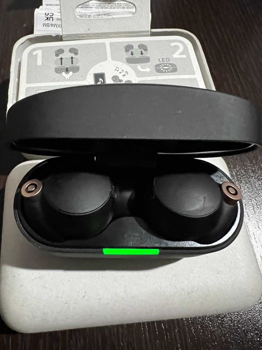 Casti In-Ear Sony WF-1000XM4B, Wireless, BT, NC, Microfon, CA NOU