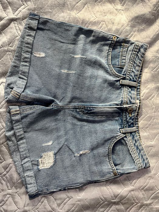 Дамски дънкови къси панталони