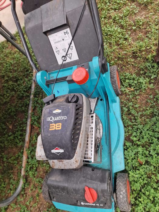 Masina de tuns iarba GARDENA pe benzian BRGGS 3CP cu COS