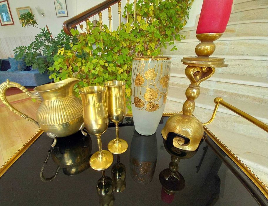 Кана, свещник, фруктиера, ваза, бутилки за декорация и подарък