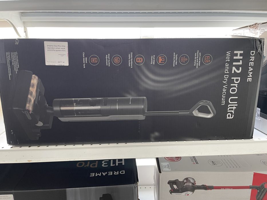 Dreame H12 Pro Ultra - Aspirator Umed/Uscat cu Spalare