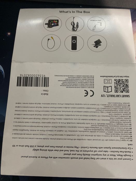 Tabletă portabilă pentru orice mașină