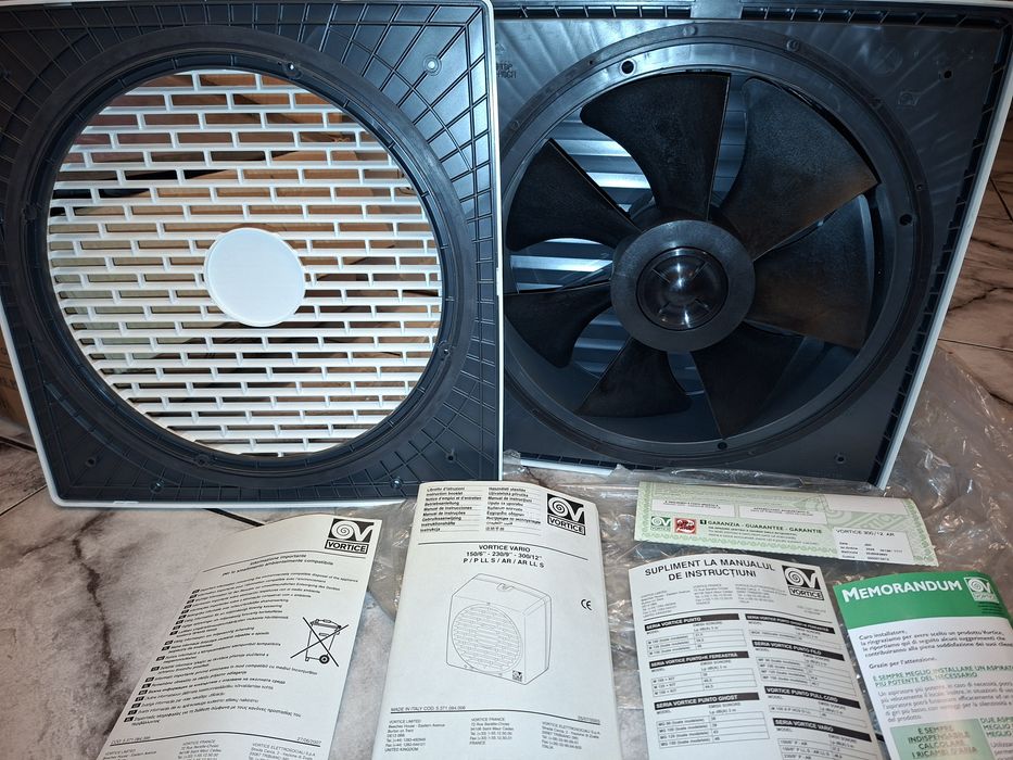 Ventilator axial de perete Vortice