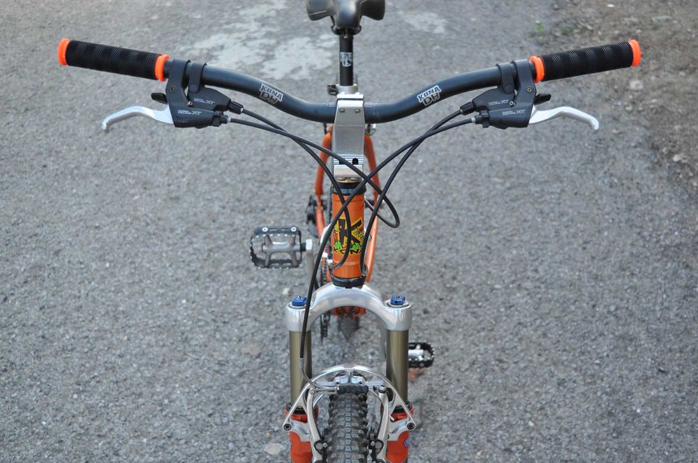 Kona King Kikapu-Deore XT-мекица 26- алуминиев велосипед