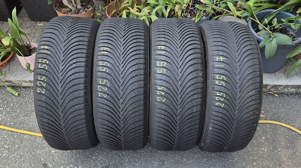 Anvelope 225/55/17 Iarna Michelin M+S  PilotAlpin5 DOT2024