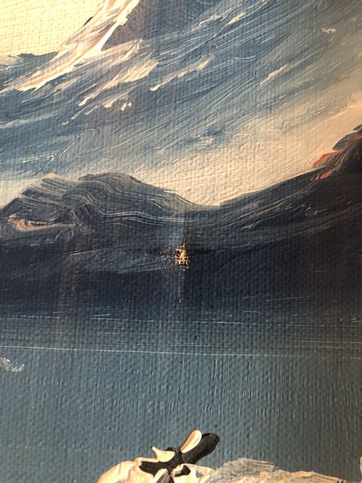 Картина зимна