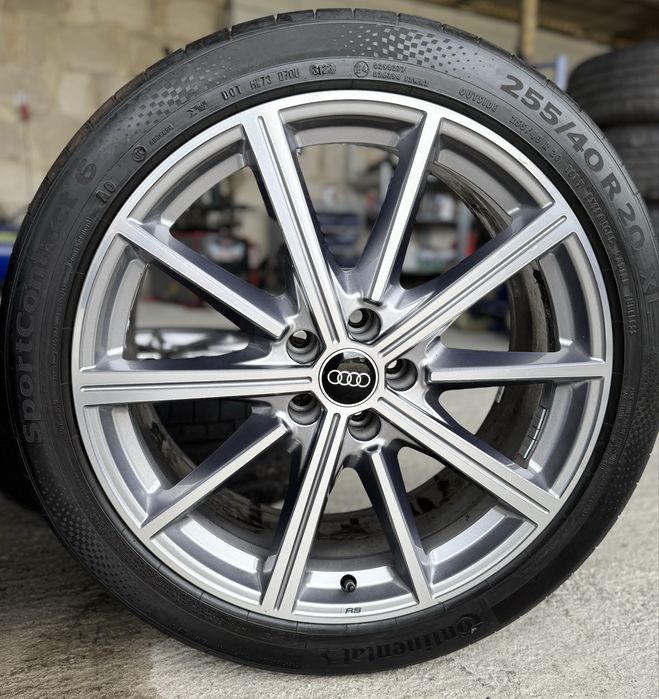 Jante Audi A6 R20 C8 A7 Originale RS Continental de vara 95%