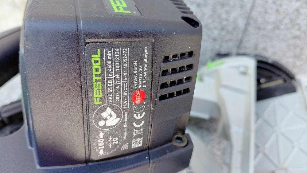 Festool HKC 55 EB Акумулаторен циркуляр