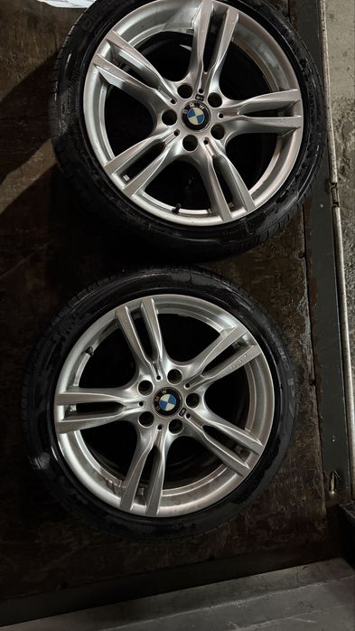 Jante originale BMW M performance Star Spoke 2 buc + Anvelope 2 buc
