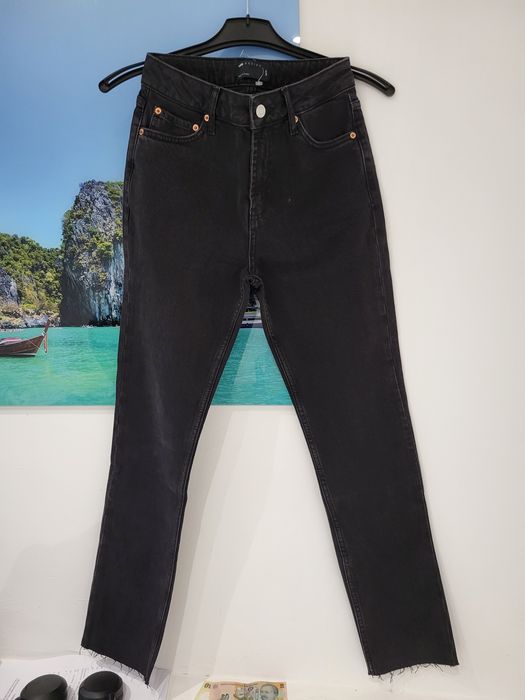Blugi Asos, bleu și negrii mar S talie inalta noi cu eticheta