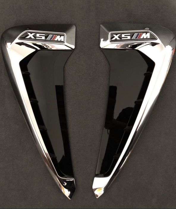 Emblema Grile aripa aer crom Bmw X drive X5 F15 F16